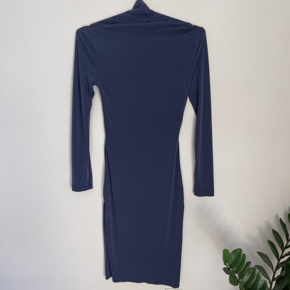 B.SMART Bodycon Cowl Neckline Midi Dress Size Small - Picture 5 of 5